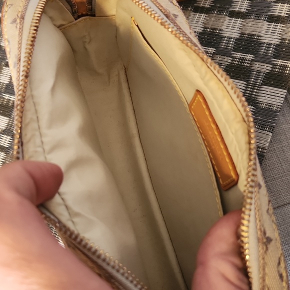 Louis Vuitton Monogram Vintage Mini Lin Juliet MM Shoulder Bag Brown - Picture 15 of 17